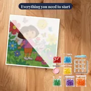 Dora and Boots in a Flower Garden – kit ready to start