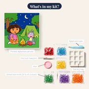 Dora and Boots Camping Under the Stars – kit contents