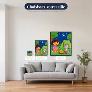 Dora et Babouche en camping sous les étoiles – tailles disponibles