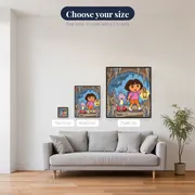 Dora and Boots Exploring a Cave with Lantern – available sizes