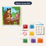Masha and the Bear Tea Time Picnic – kit contents