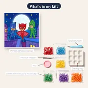 Catboy Owlette and Gekko on the Rooftops – kit contents