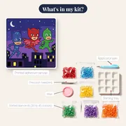 Catboy Owlette and Gekko Night City Run – kit contents