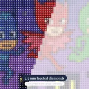 Catboy Owlette and Gekko Night City Run – diamond close-up