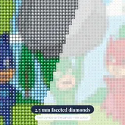 Gekko Lifting a Big Rock with Catboy and Owlette – diamond close-up