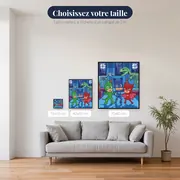Yoyo Bibou et Gluglu au musée la nuit – tailles disponibles