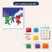 Yoyo Bibou et Gluglu dans la neige – contenu du kit