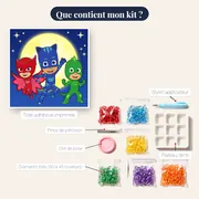 Yoyo Bibou et Gluglu sous la lune – contenu du kit
