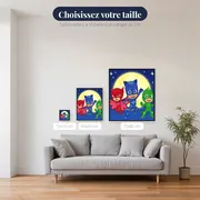 Yoyo Bibou et Gluglu sous la lune – tailles disponibles