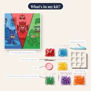 Catboy Owlette and Gekko Playing in Bedrooms – kit contents