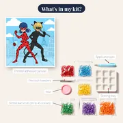 Ladybug and Cat Noir Back to Back – kit contents