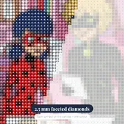 Ladybug and Cat Noir Designing Costumes – diamond close-up