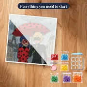 Ladybug and Cat Noir Under Paris Rain – kit ready to start