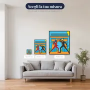 Ladybug e Chat Noir davanti all'Arco di Trionfo – misure disponibili