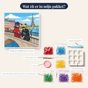 Ladybug en Cat Noir op de brug – inhoud van het pakket
