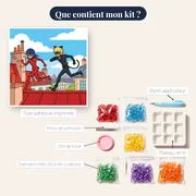Ladybug et Chat Noir sur les toits – contenu du kit