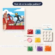 Ladybug en Cat Noir rennen over daken – inhoud van het pakket