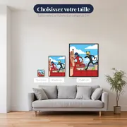 Ladybug et Chat Noir sur les toits – tailles disponibles