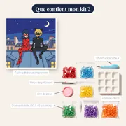Ladybug et Chat Noir sous les étoiles – contenu du kit