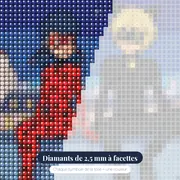 Ladybug et Chat Noir sous les étoiles – gros plan des diamants