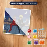 Ladybug and Cat Noir Stargazing on a Rooftop – kit ready to start