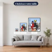 Ladybug et Chat Noir sous la neige – tailles disponibles