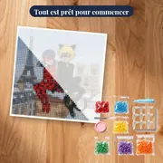 Ladybug et Chat Noir sous la neige – kit prêt à commencer