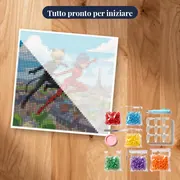 Ladybug e Chat Noir in volo su Parigi – kit pronto per iniziare