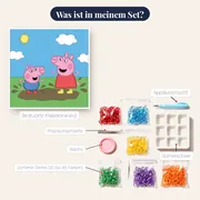 Peppa und Schorsch springen in Matschpfützen – Inhalt des Sets