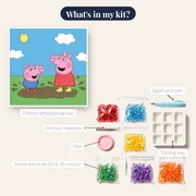 Peppa and George Jumping in Muddy Puddles – kit contents