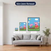 Peppa en George springen in modderplassen – beschikbare formaten