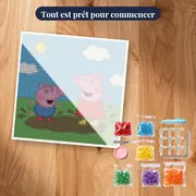 Peppa et George sautant dans les flaques de boue – kit prêt à commencer