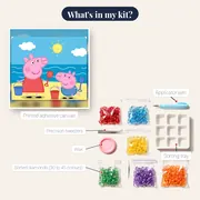 Peppa and George Playing at the Beach – kit contents