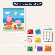 Peppa en George spelen op het strand – inhoud van het pakket