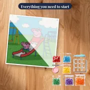 Peppa and George on the Playground Slide – kit ready to start