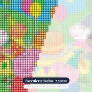 Geburtstagsfeier mit Peppa und Schorsch – Nahaufnahme der Steine