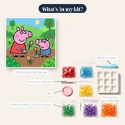 Peppa and George Planting Flowers in the Garden – kit contents