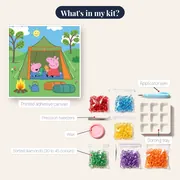 Peppa and George Camping in a Tent – kit contents