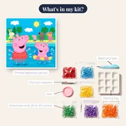 Peppa and George at the Swimming Pool – kit contents
