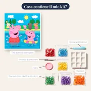 Peppa e George in piscina con gli amici – contenuto del kit