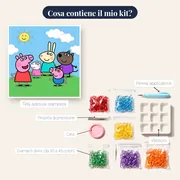 Peppa e George con gli amici sulla collina – contenuto del kit