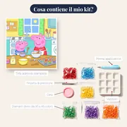 Peppa e George preparano dolci in cucina – contenuto del kit