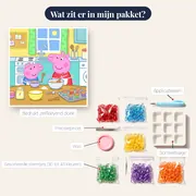 Peppa en George bakken cakes in de keuken – inhoud van het pakket