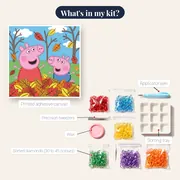 Peppa and George Playing in Autumn Leaves – kit contents