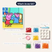 Peppa Reading a Bedtime Story to George – kit contents