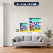 Peppa lit une histoire à George – tailles disponibles