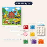 Rubble Building a Brick House with Crew – kit contents