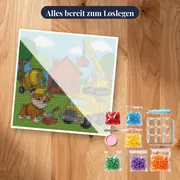 Rubble baut ein rotes Ziegelhaus – Set bereit zum Loslegen