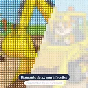 Rubble et son équipe sur la pelleteuse – gros plan des diamants