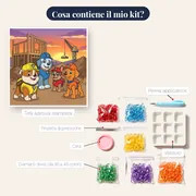 Rubble e la squadra al tramonto – contenuto del kit